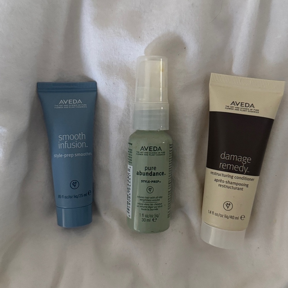 Aveda Damage Remedy, Smooth Infusion, Pure Abundance